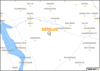 map of Dan Dijié