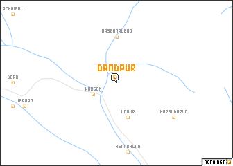 map of Dandpur