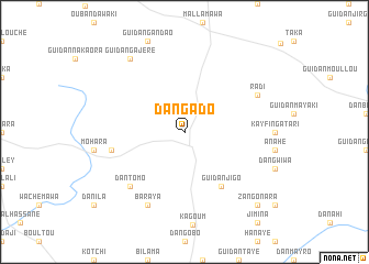 map of Dan Gado