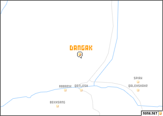 map of Dangak