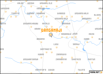 map of Dangamaji