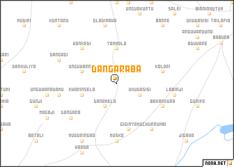 map of Dangaraba