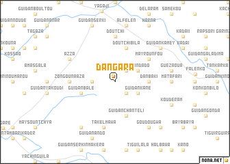 map of Dan Gara