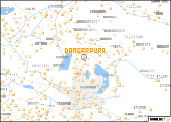 map of Dāngarpura