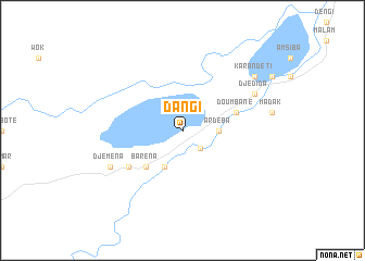 map of Dangi