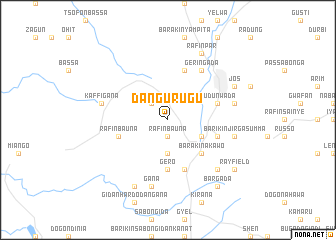 map of Dangurugu