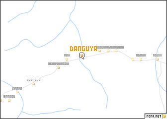 map of Danguya
