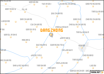 map of Dangzhong