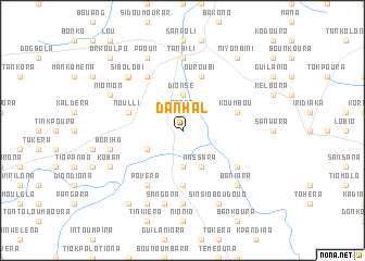 map of Danhal