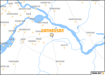 map of Dan Hassan