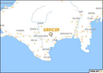 map of Danicop