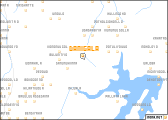 map of Danigala
