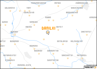 map of Danilki