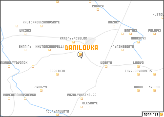 map of Danilovka