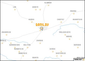 map of Danilov