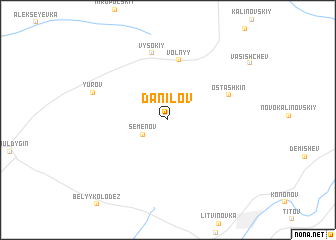 map of Danilov