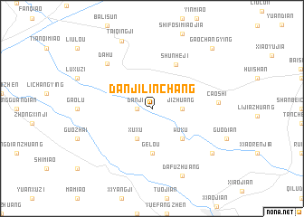 map of Danjilinchang