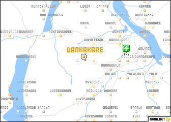 map of Dankakare