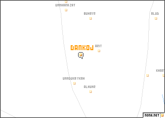map of Dankoj