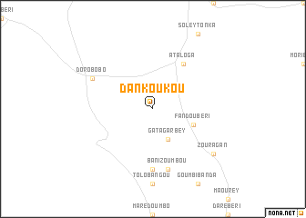map of Dankoukou