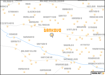 map of Dankovo