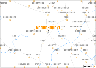 map of Dan Mahawayi