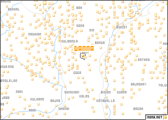 map of Danna