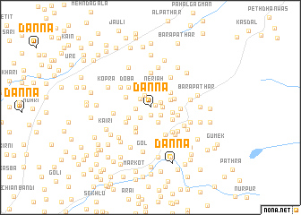 map of Danna