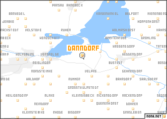 map of Danndorf
