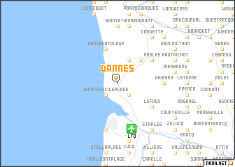 map of Dannes
