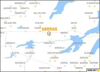 map of Dannike