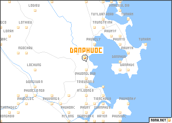 map of Dân Phước