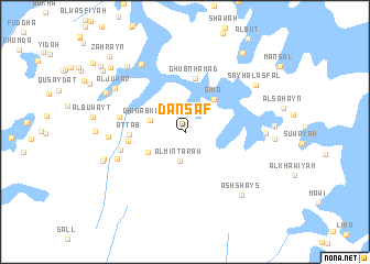 map of Danşaf