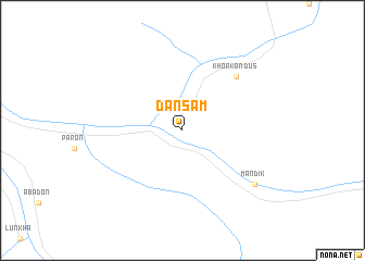 map of Dansam