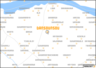 map of Dan Sounsou