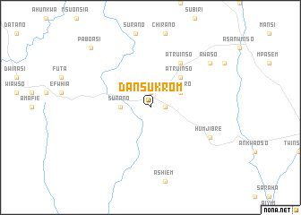 map of Dansukrom