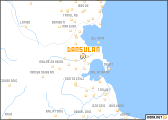 map of Dansulan