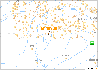 map of Dānsyūr