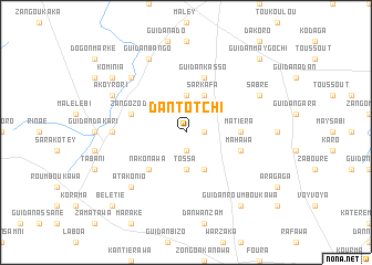 map of Dan Totchi