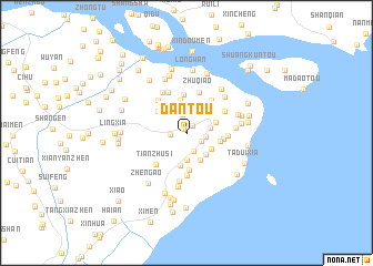 map of Dantou