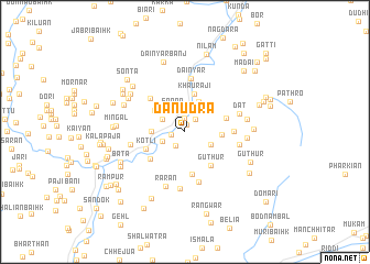 map of Dānudra