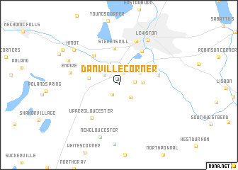 map of Danville Corner