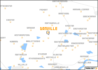 map of Danville