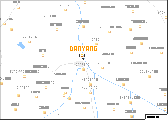 map of Danyang