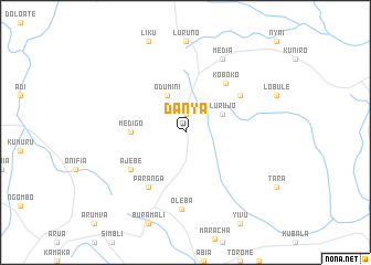 map of Danya