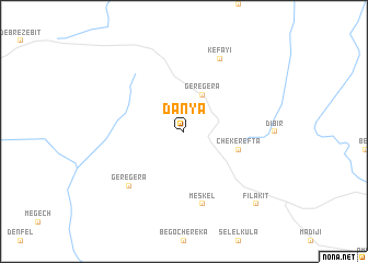 map of Danya