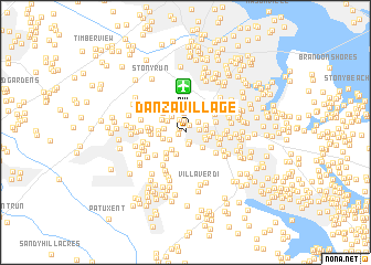 map of Danza Village