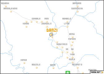 map of Danzi