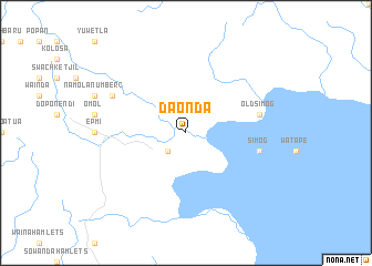 map of Daonda