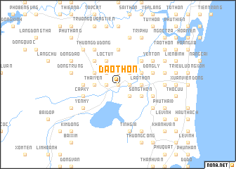 map of Ðạo Thôn